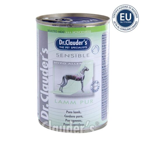 Dr. Clauder's Sensible Puro Agnello 400g Selected Meat