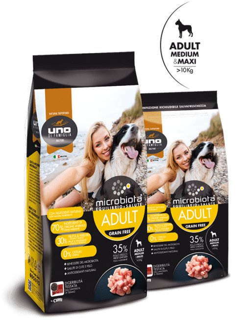 Uno di Famiglia Microbiota ADULT MEDIUM & MAXI