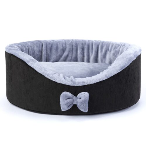 Cuccia media in ecopelliccia e velluto Venezia