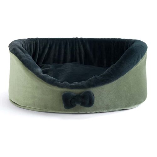 Cuccia piccola in ecopelliccia e velluto Venezia