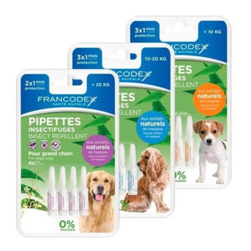 Francodex pipette per cani da 10 a 20 kg