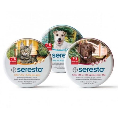 Seresto collare antiparassitario per cani di meno di 8kg